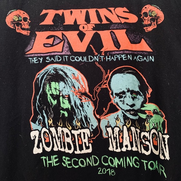 Other - Rob Zombie x Marilyn Manson Twins of Evil Shirt